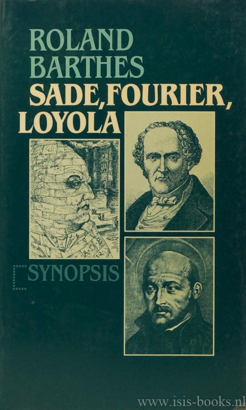 BARTHES, R. - Sade, Fourier, Loyola