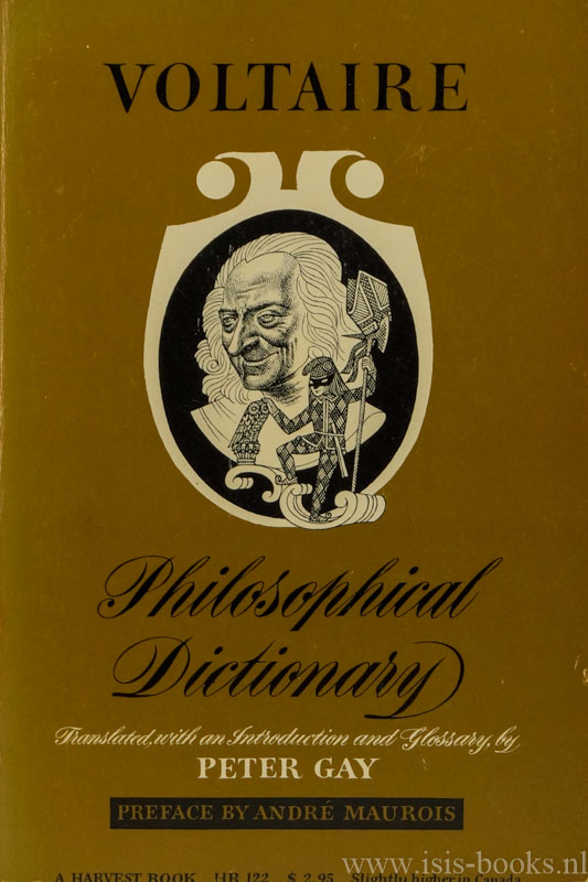 VOLTAIRE - Philosophical dictionary