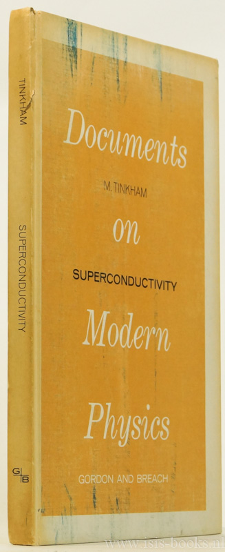 TINKHAM, M. - Superconductivity.