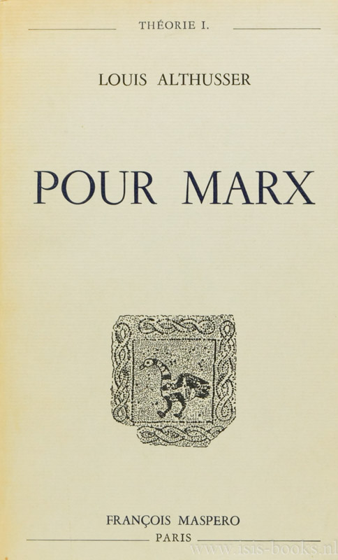ALTHUSSER, L. - Pour Marx.