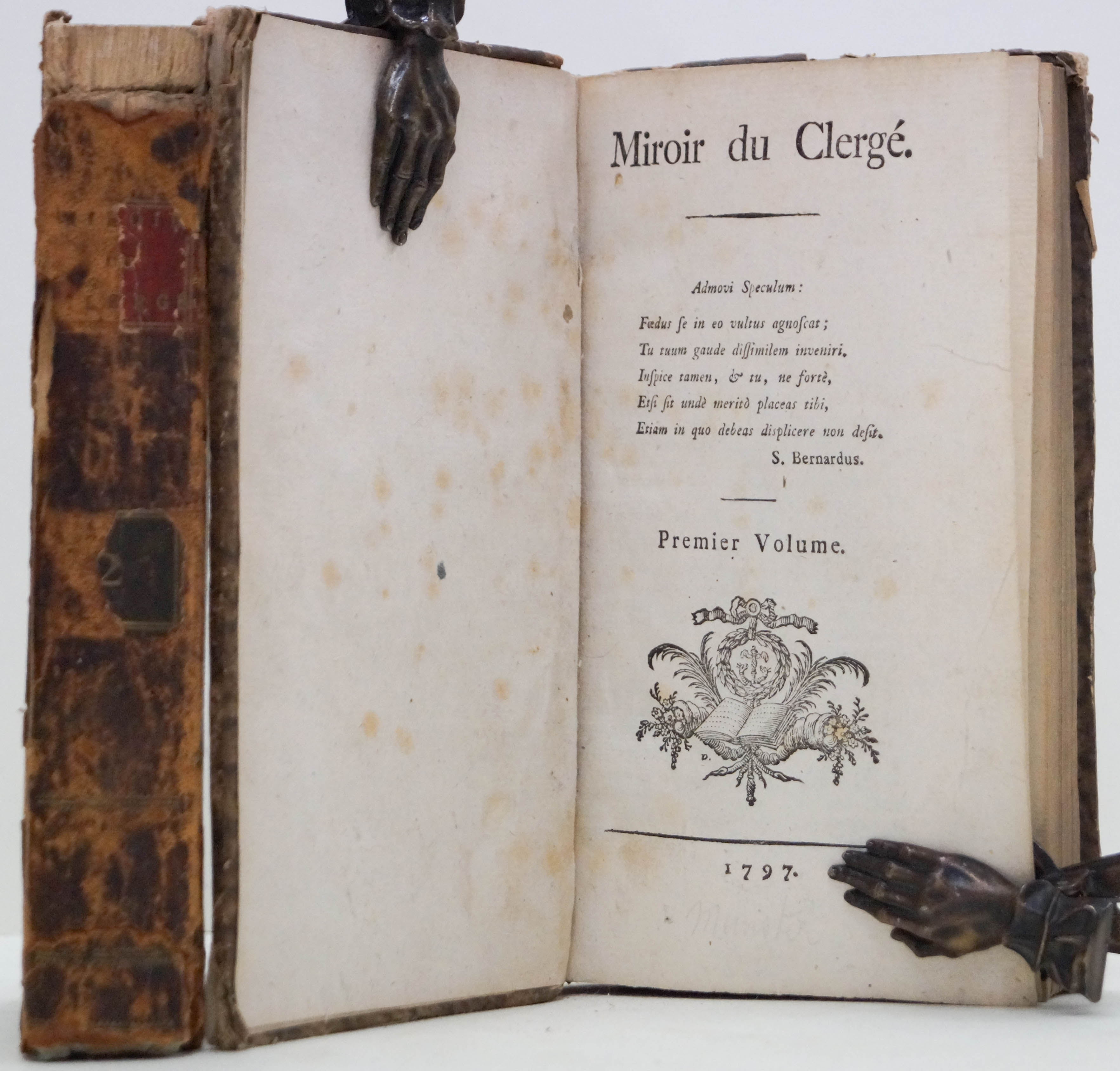 COSSART, ABB - Miroir du clerg. 2 volumes