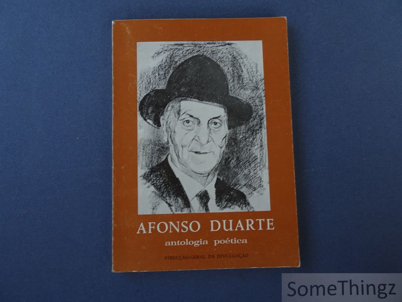 Afonso Duarte / Luis Valle (prefacio). - Afonso Duarte. Antologia potica.