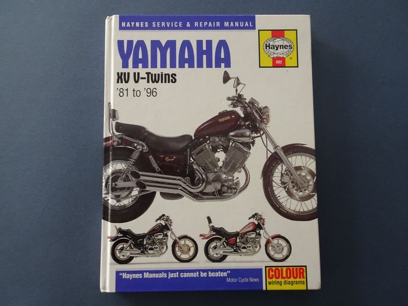 Alan Ahlstrand and John H. Haynes. - Yamaha XV V-Twins '81 to '96. Service and repair manual.