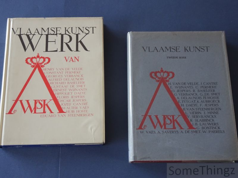Andre de Ridder / Louis Lebeer (samenstellers). - Vlaamse Kunst. Eerste boek. Tweede boek. [2 delen compleet]