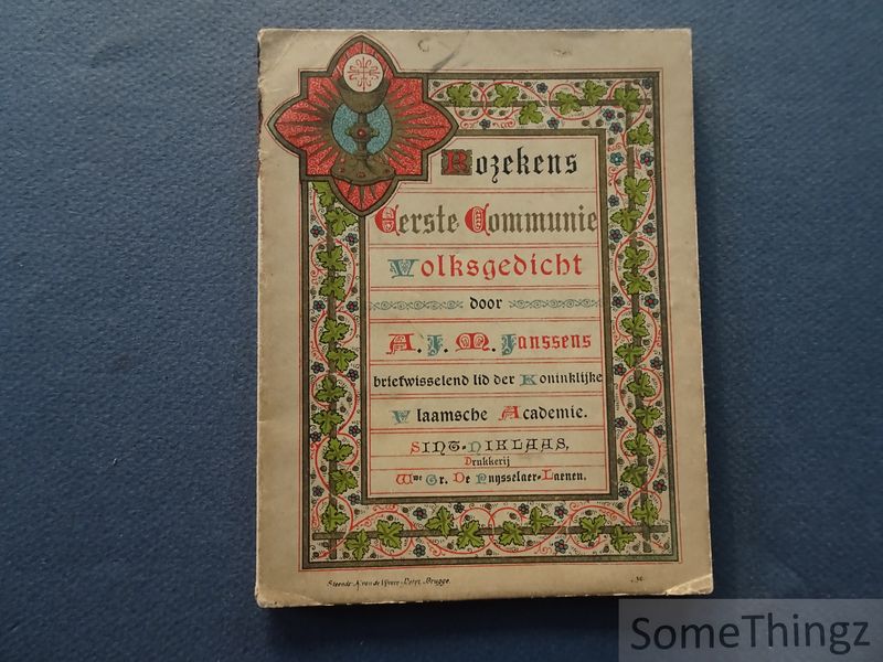 Janssens, A.J.M. - Rozekens eerste communie : volksgedicht.