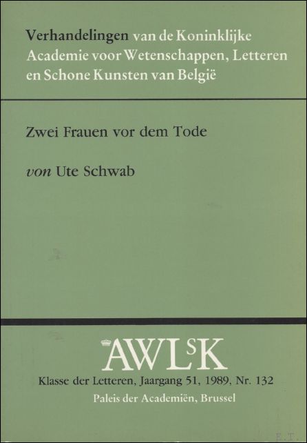 U. SCHWAB. - Zwei Frauen vor dem Tode.