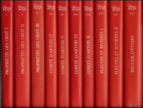 DUVOSQUEL JEAN-MARIE ( ed.). Narmon, Franois (1934-2013) - baron, prsident du Comit de direction du Crdit Communal. Auteur van voorwoord, inleiding, etc Croy, Charles de (1560-1612) - duc d'Arschot. Auteur - Albums de Croy, Recueil d'tudes. Table gnrale et index, (27 volumes), set complete. Albums de Cro.