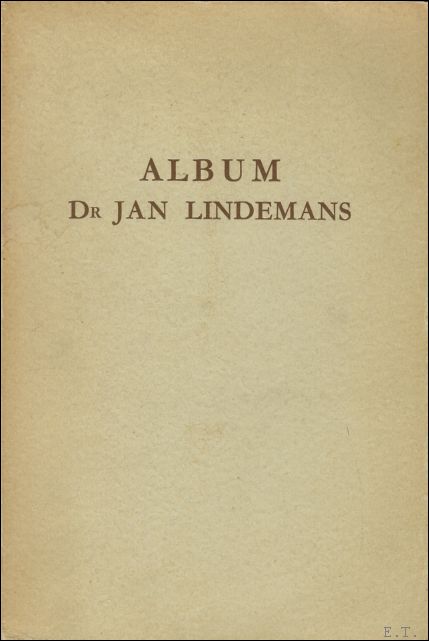 N/A. - ALBUM DR. JAN LINDEMANS.
