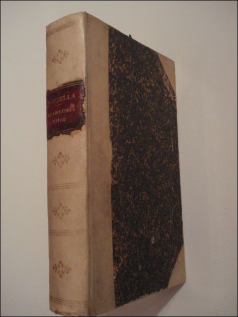 MAZZELLA, Camillus; - DE VIRTUTIBUS INFUSIS PRAELECTIONES SCHOLASTICO-DOGMATICAE,