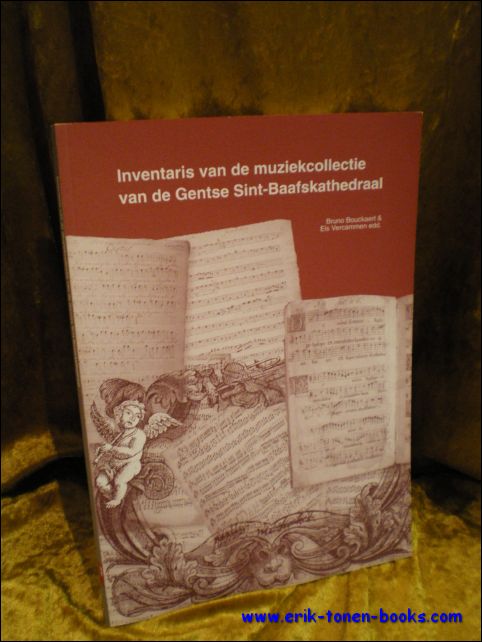 red. - Inventaris van de muziekcollectie van de Gentse Sint-Baafskathedraal