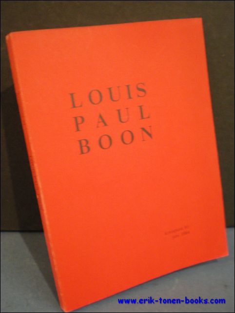N/A;. - LOUIS PAUL BOON,