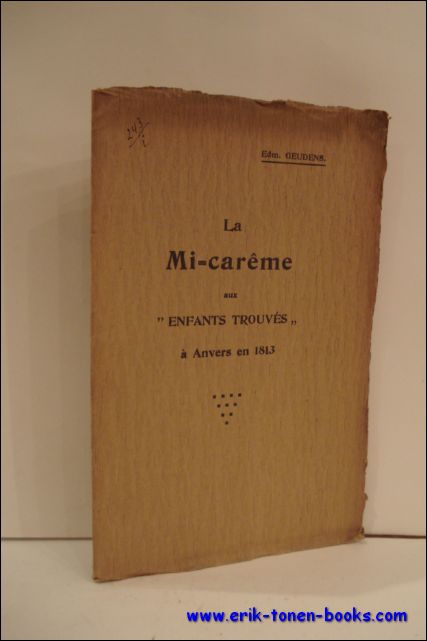 GEUDENS, Edm. - LA MI-CAREME AUX 