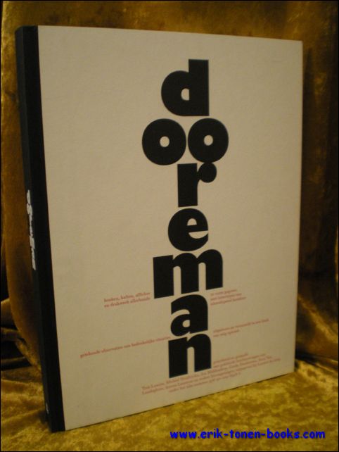DOOREMAN e.a.; o.a. Tom Lanoye, Wim Opbrouck, Michiel Hendryckx. - DOOREMAN, boekdrukkunst