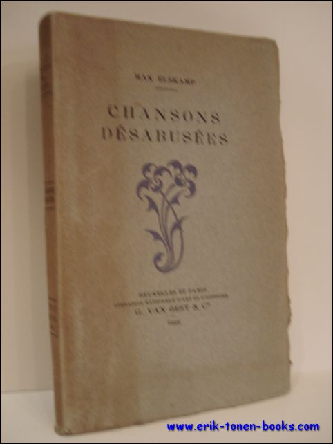 ELSKAMP, Max. - Chansons desabusees,