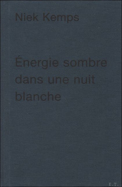 Author: Elsbeth Brouwers, Philippe Van Den Bossche, Fotografie: Peter Cox - Niek Kemps Energie sombre dans une nuit blanche
