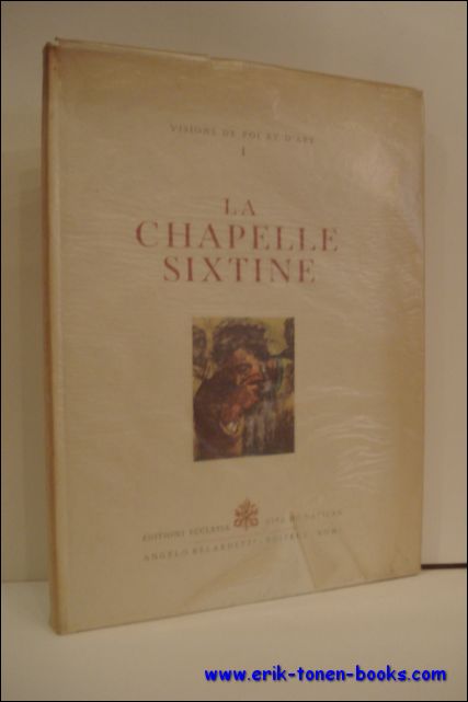 TURCIO, Genesio; - LA CHAPELLE SIXTINE,