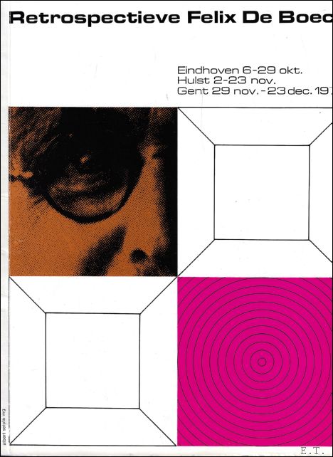 De Boeck, Felix - Retrospectieve Felix De Boeck.