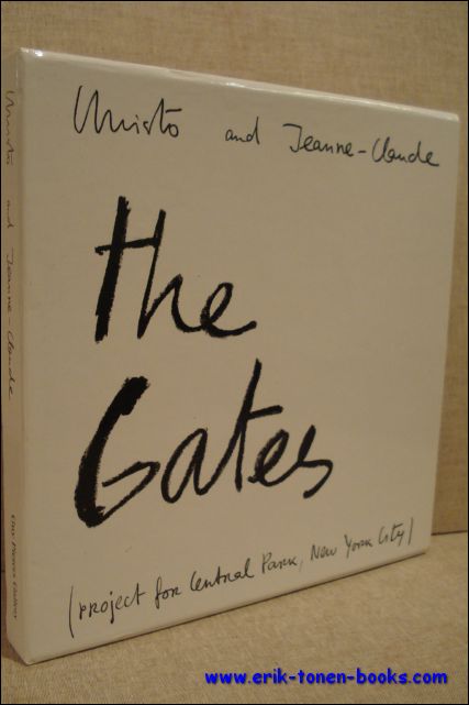 CHRISTO - Christo and Jeanne-Claude, The Gates, Over the river. Two volumes.
