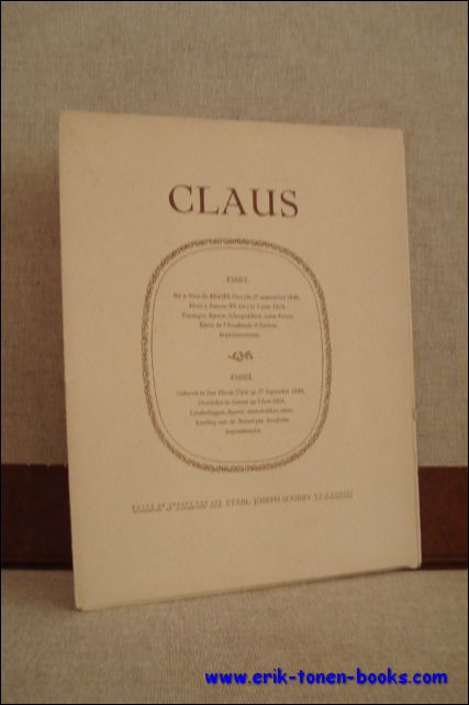 N/A; - EMIEL CLAUS,