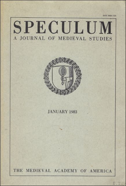 N/A. - SPECULUM. A journal of medieval studies.vol. 58