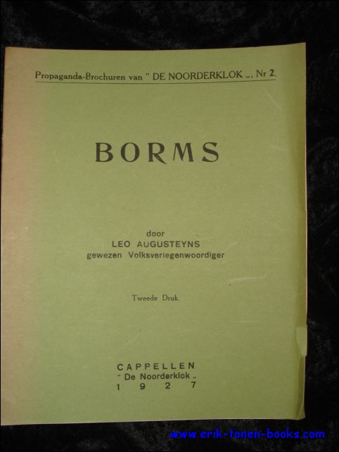 Augusteyns, Leo; - BORMS,