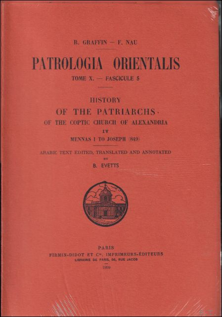 B. Evetts (ed.); - History of the Patriarchs of the Coptic Church of Alexandria IV. Mennas-Joseph (849),