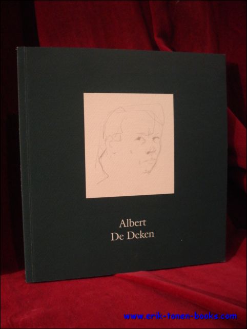 Christian Goedtkindt. - Kunstschilder - Tekenaar - Aquarellist Albert De Deken, met een originele tekening.