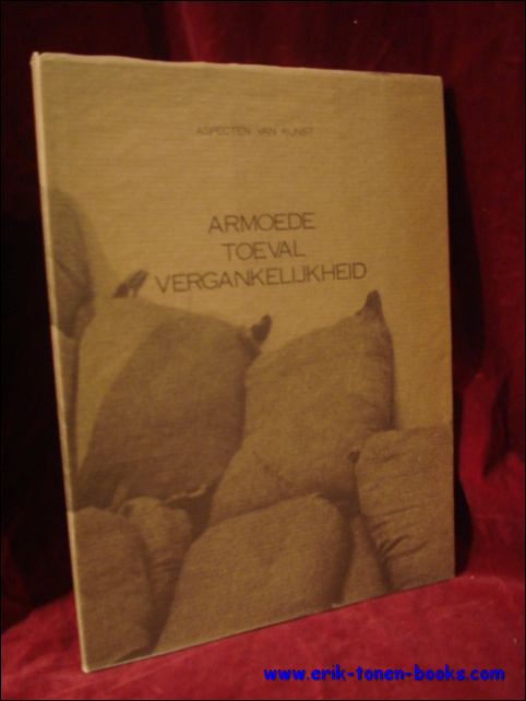 Adins, Frank ( voorw. ); - Aspecten van kunst. Armoede Toeval Vergankelijkheid,