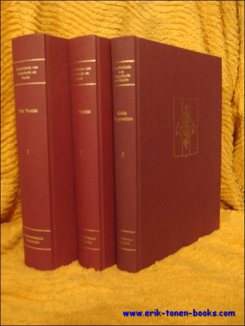 VERELST- Raeymaekers. - Geschiedenis van Zwijndrecht en Burcht. SET 3 delen compleet