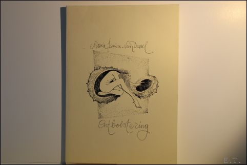 Marie-Louise van dessel. - ONTBOLSTERING gedichten bundel met tekeningen van Rik Blomme