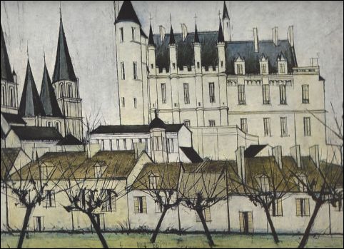 Buffet, Bernard - Chateaux de la Loire par Bernard Buffet.