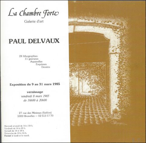 Meuris, Jacques / Nittman, Jean / Expo / - Paul Delvaux expostition 1985