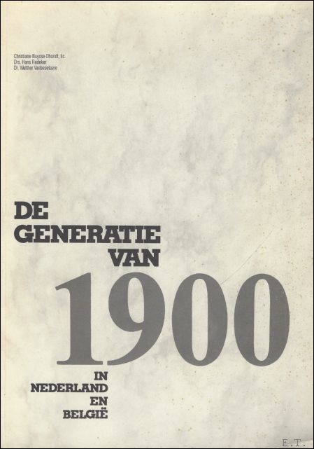 Vanbeselaere redactie - generatie van 1900 in Nederland en belgi