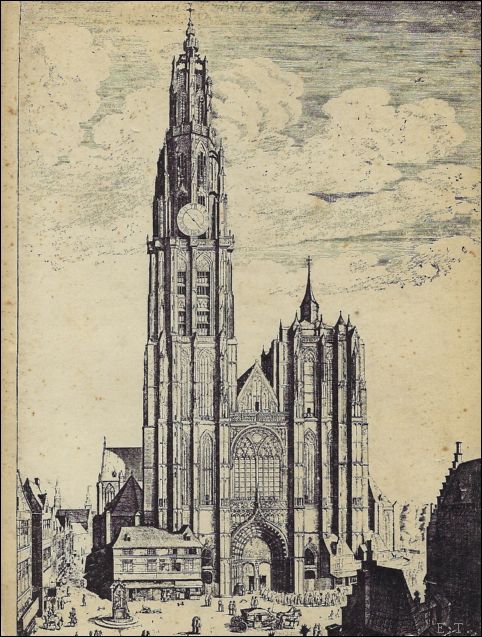 Clijmans, Frederik [Francken, Fritz] - Antwerpse kerken en hun kunstschatten