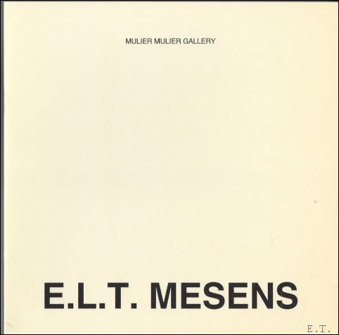 Catalogue; - E.L.T. Mesens