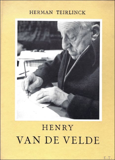 Teirlinck,Herman - VELDE,HENRY VAN DE