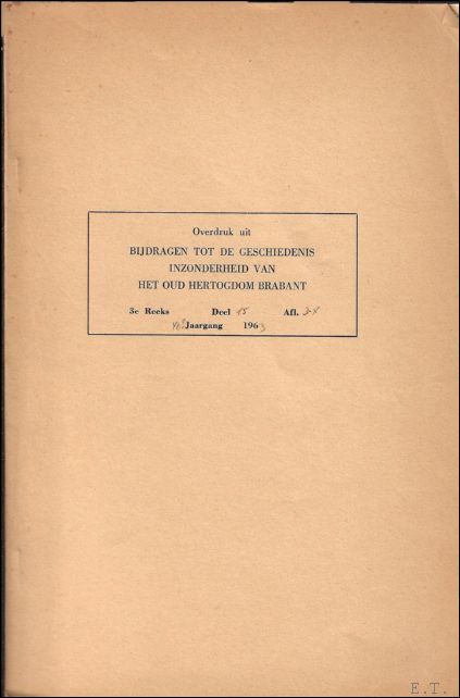 Asaert, G. [Asaert, Gustaaf] - dertiende-eeuwse charters van het Victorinnenklooster bij Biezelinge