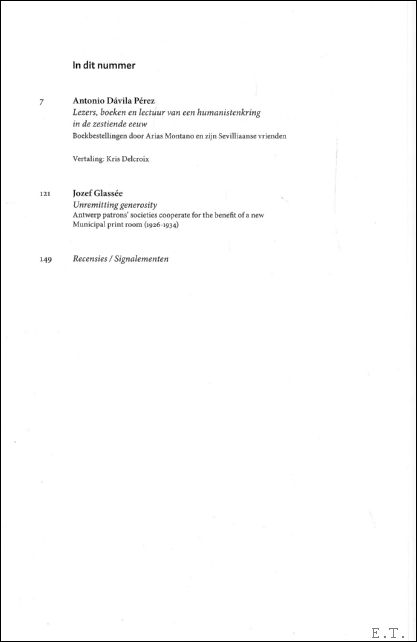Jeanine De Landtsheer ; Pierre Delsaerdt, ea - Tijdschrift Jaargang 88 - 2010-1