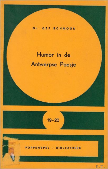 Schmook, Dr.Ger - Humor in de Antwerpse Poesje / nr.19-20