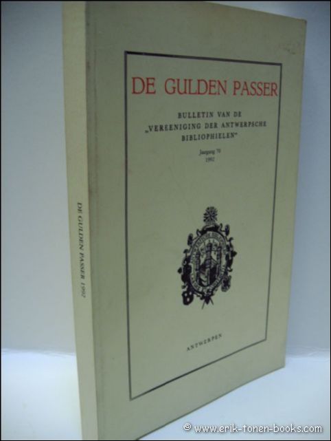 N/A. - DE GULDEN PASSER. Jaargang 70, 1992