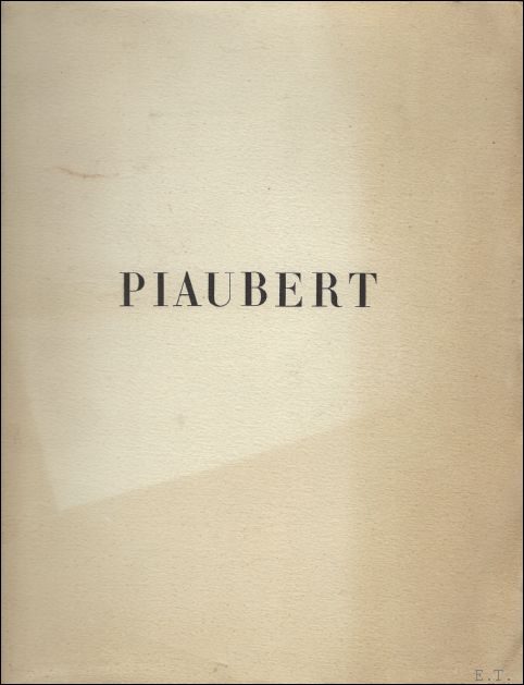 ELGAR, FRANK. - PIAUBERT.